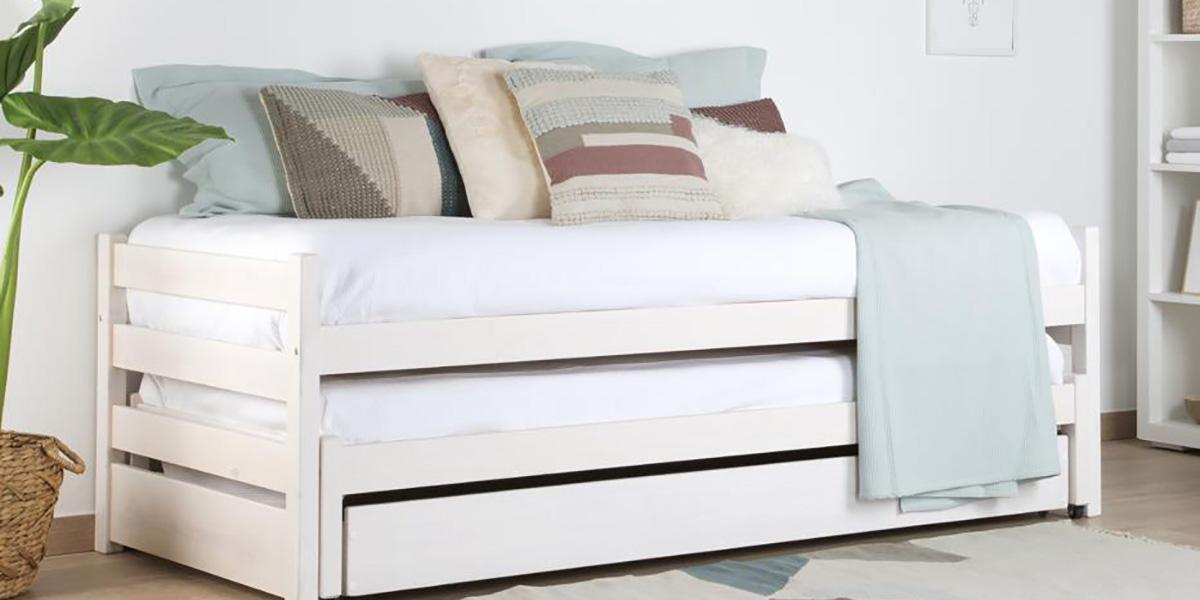 Camas nido con cajones de almacenaje | Decoración