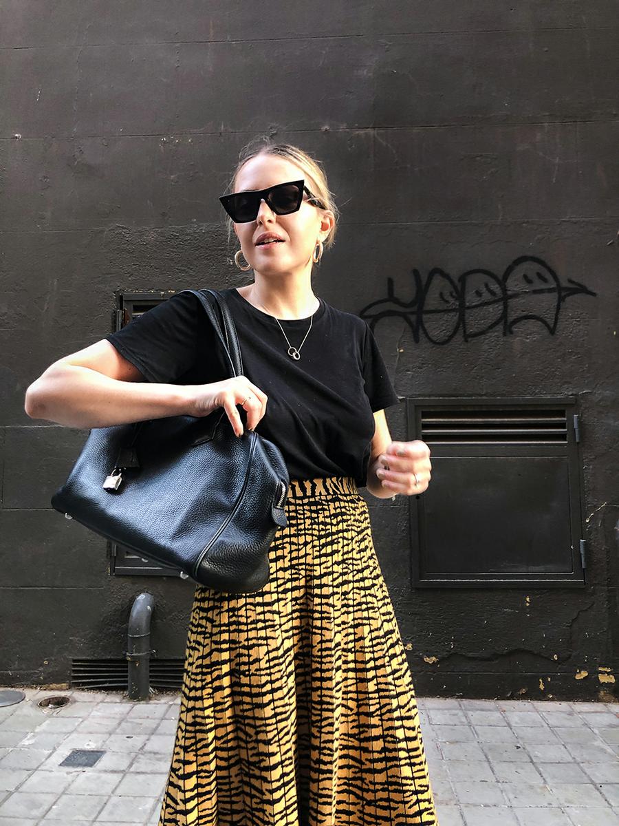 Trini | Proenza Schouler skirt The Row t-shirt