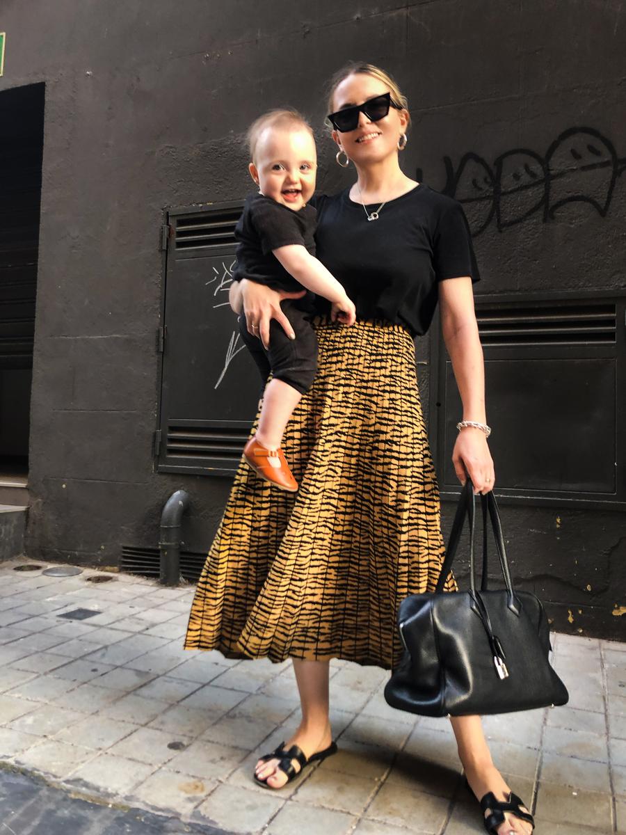 Trini | Proenza Schouler skirt The Row t-shirt