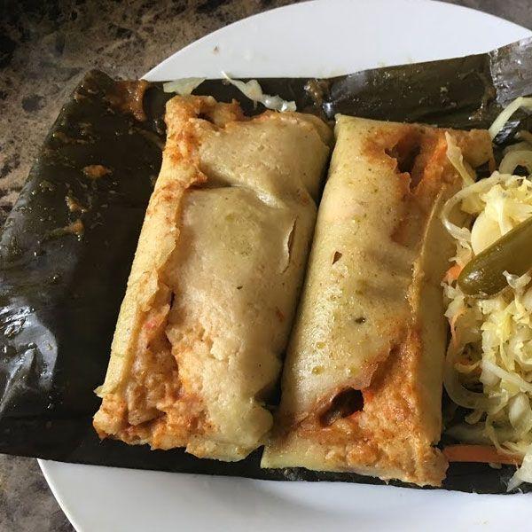Tamales salvadoreños