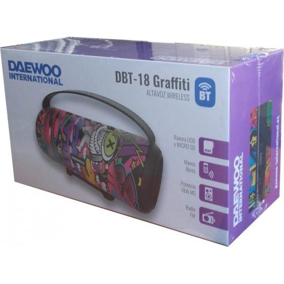 Daewoo DBT-18 - Empaque
