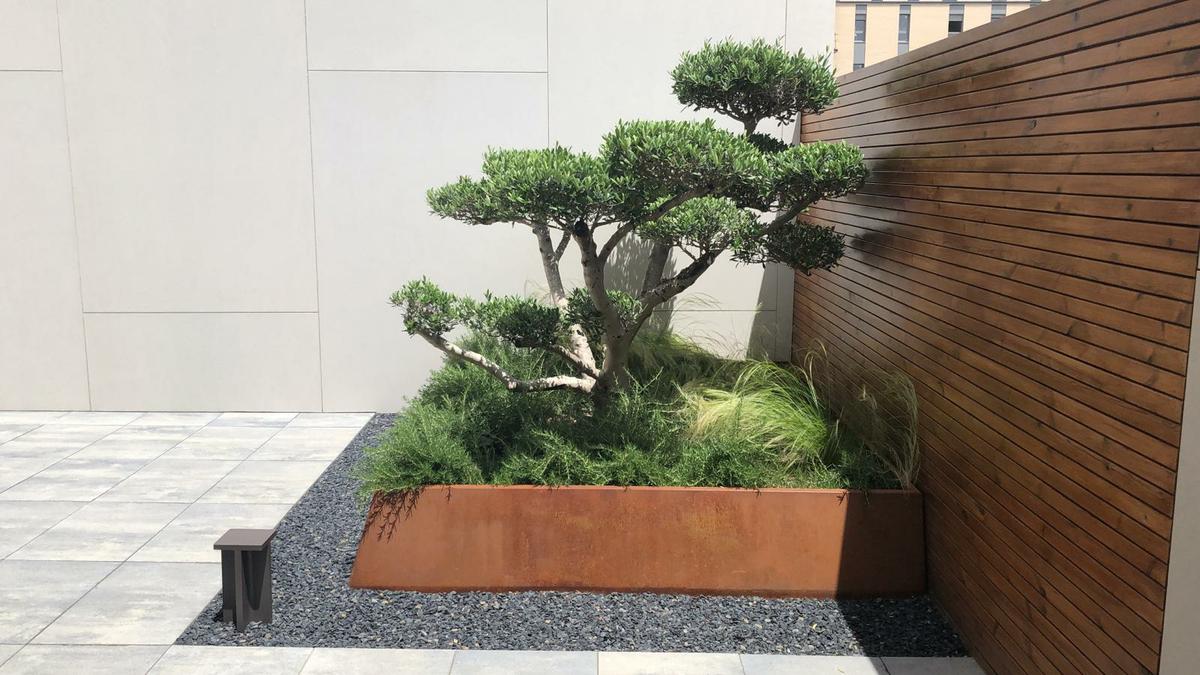 Mobiliario exterior de jardín