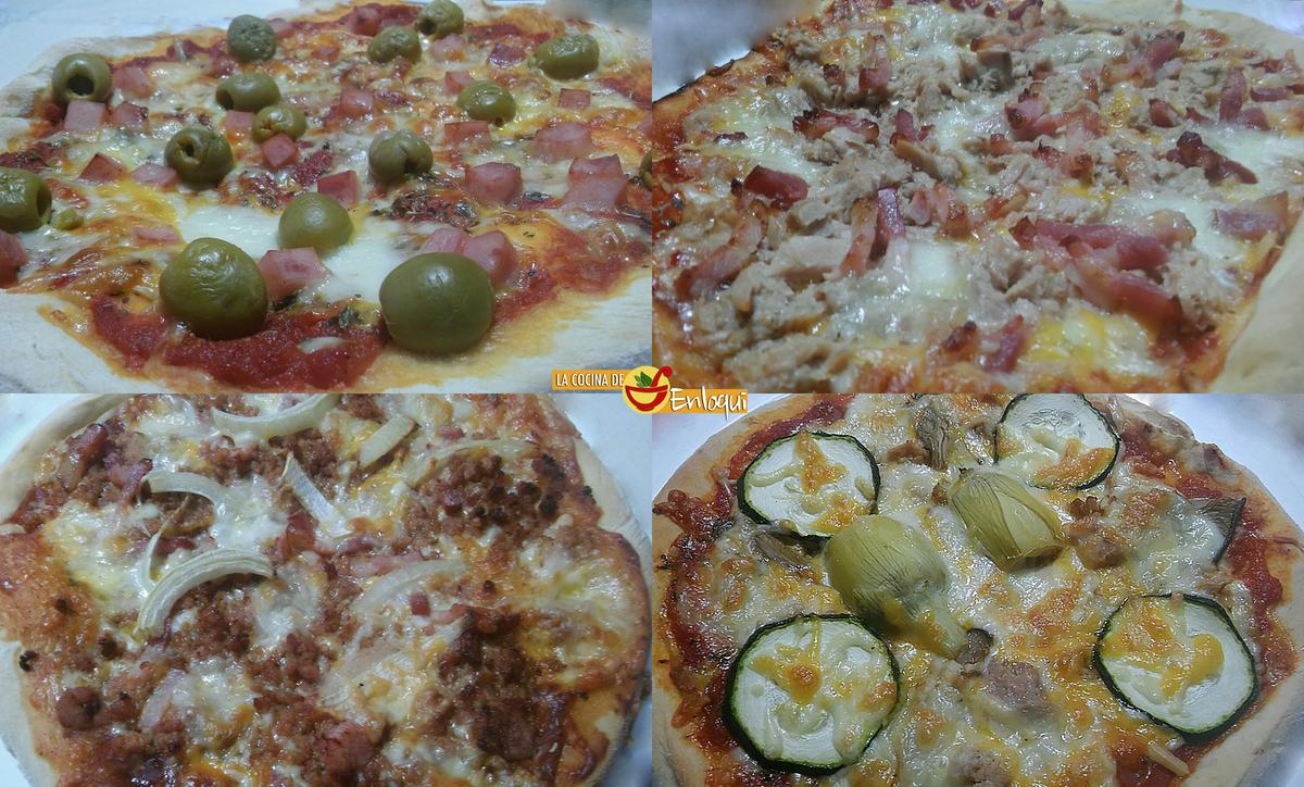 Pizzas caseras