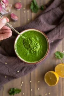 Salsa de cilantro y ají verde | Cocina