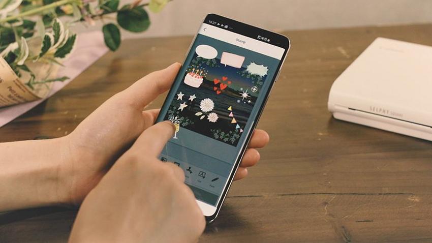 Canon Selphy Square QX10, SELPHY Photo Layout