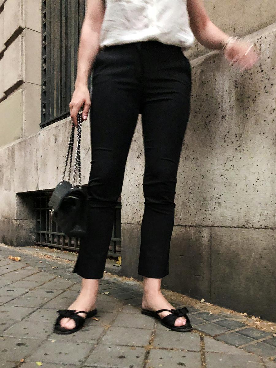 Trini | Prada pants The Row sandals