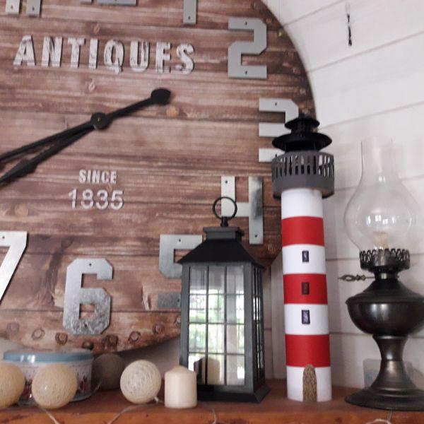 Manualidad de verano: un faro marinero DIY.