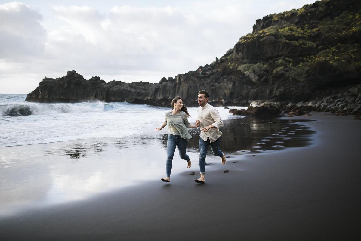 Preboda en playa de Bollullo- Tenerife