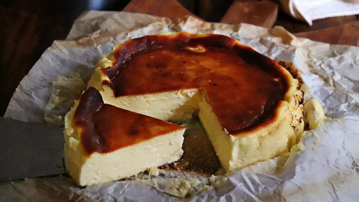 tarta de queso la viña burnt cheesecake basque