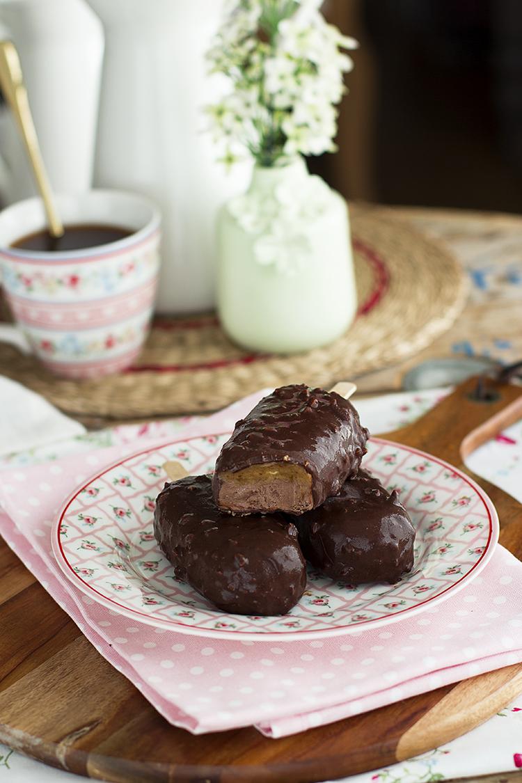 Magnum Choco Snickers receta saludable, rica y fácil.