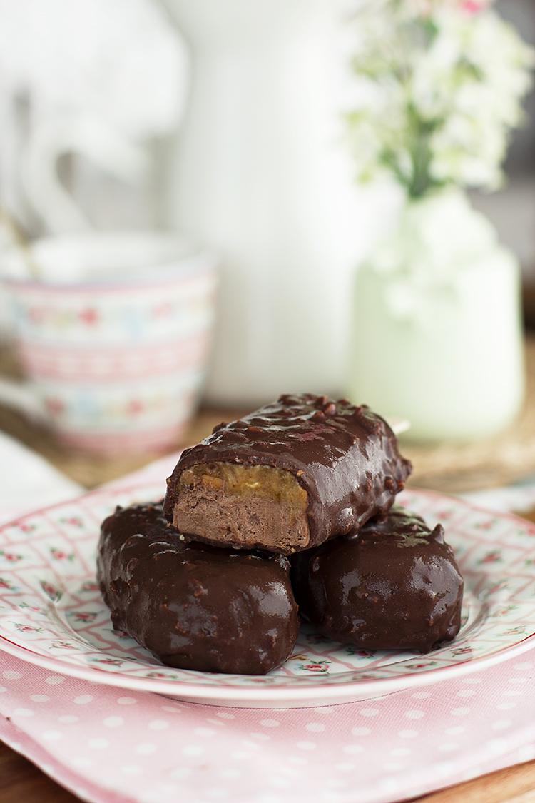 Magnum Choco Snickers receta saludable, rica y fácil.