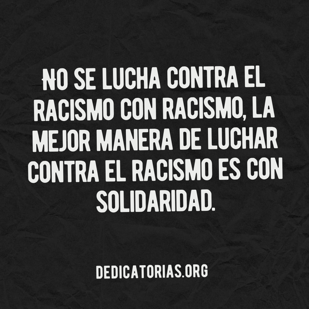 frases antiracistas