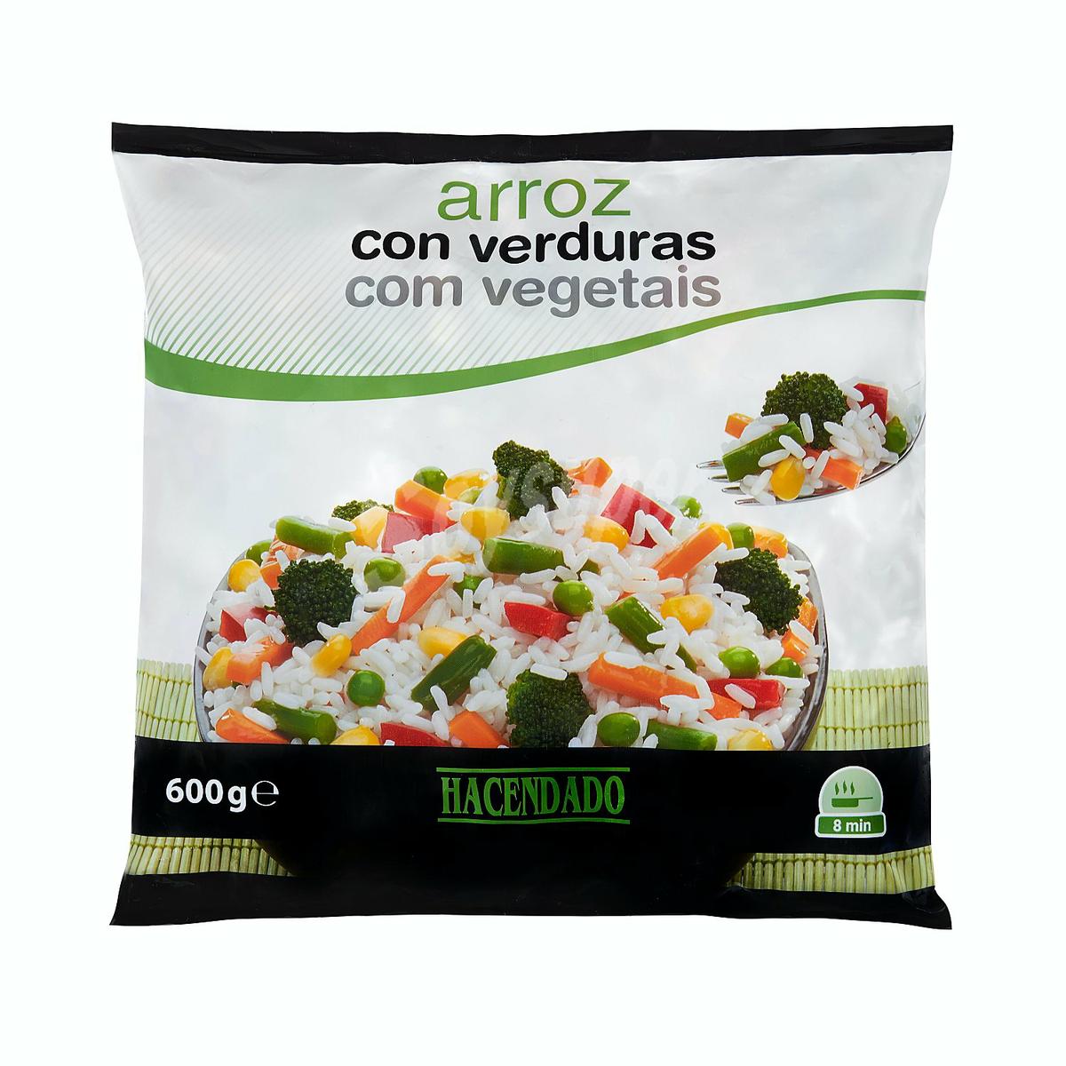 arroz con verduras