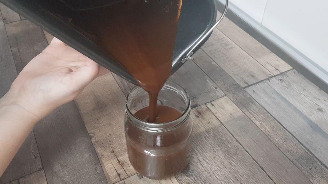 Dulce de leche en panificadora