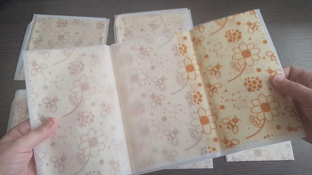 Envoltorio cera de abeja