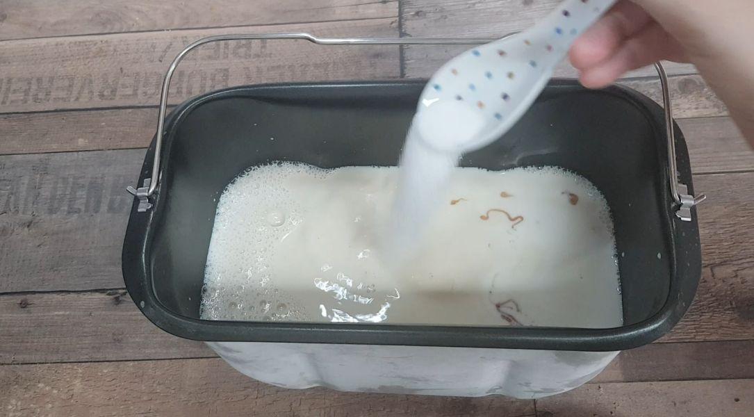 Dulce de leche en panificadora