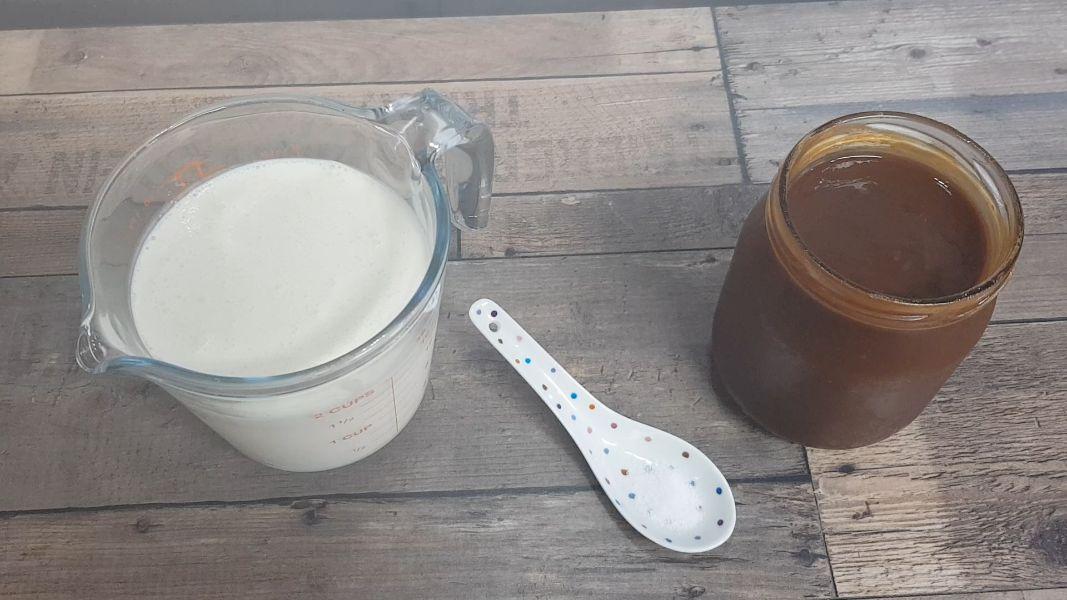 Helado de dulce de leche en heladera lidl