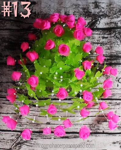 cómo hacer flores con botellas plásticas