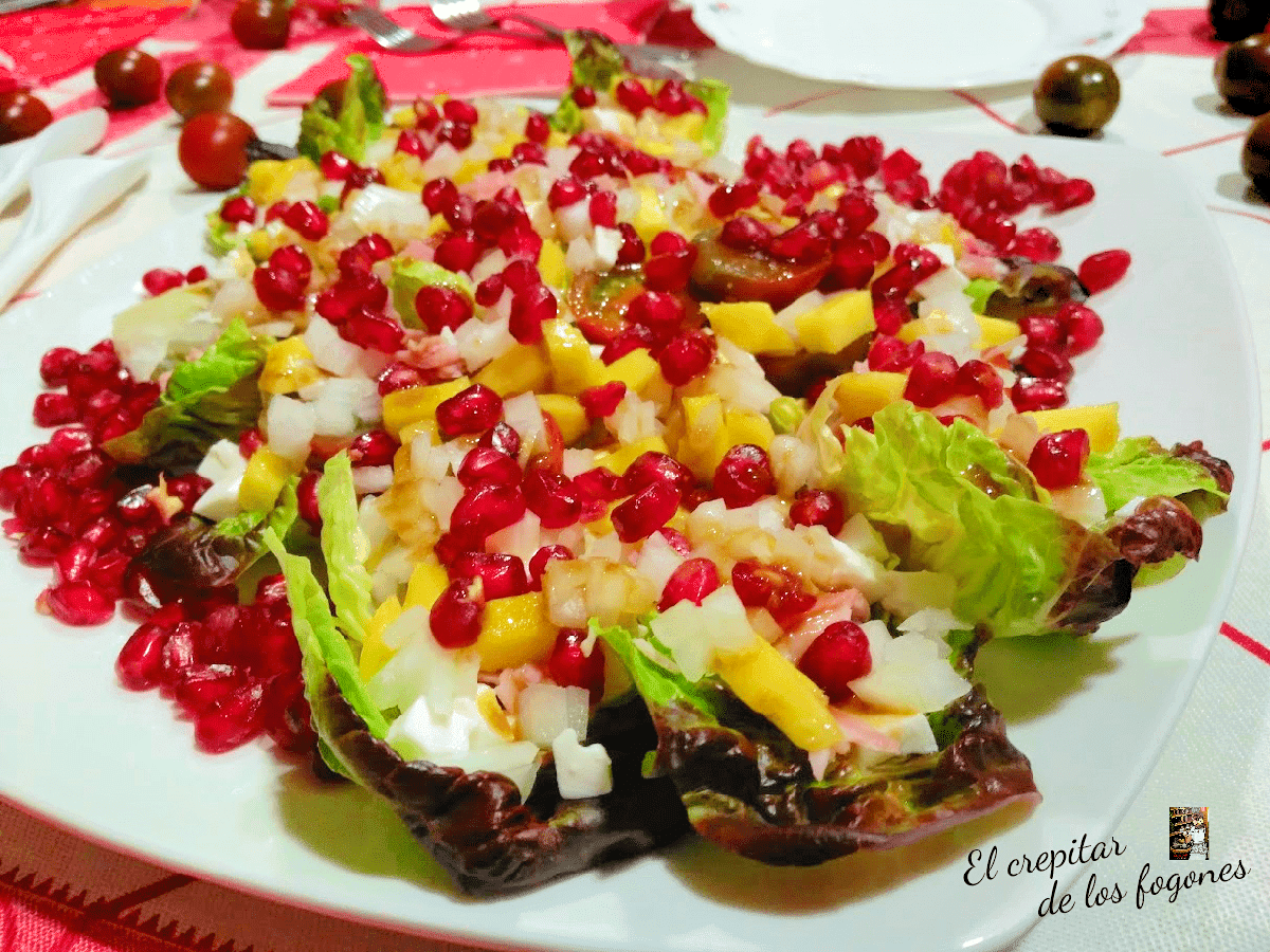 ensalada de cogollos