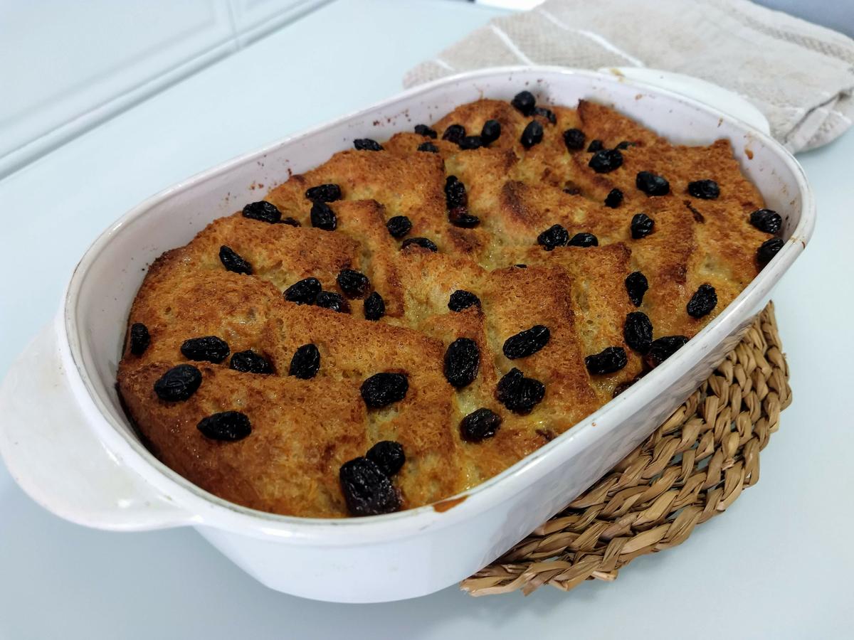 Bread and butter pudding