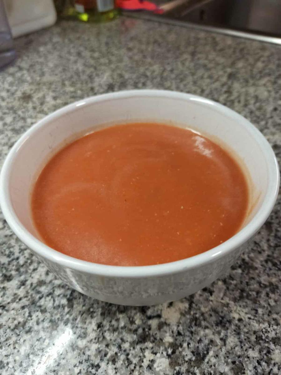 gazpacho sin pan