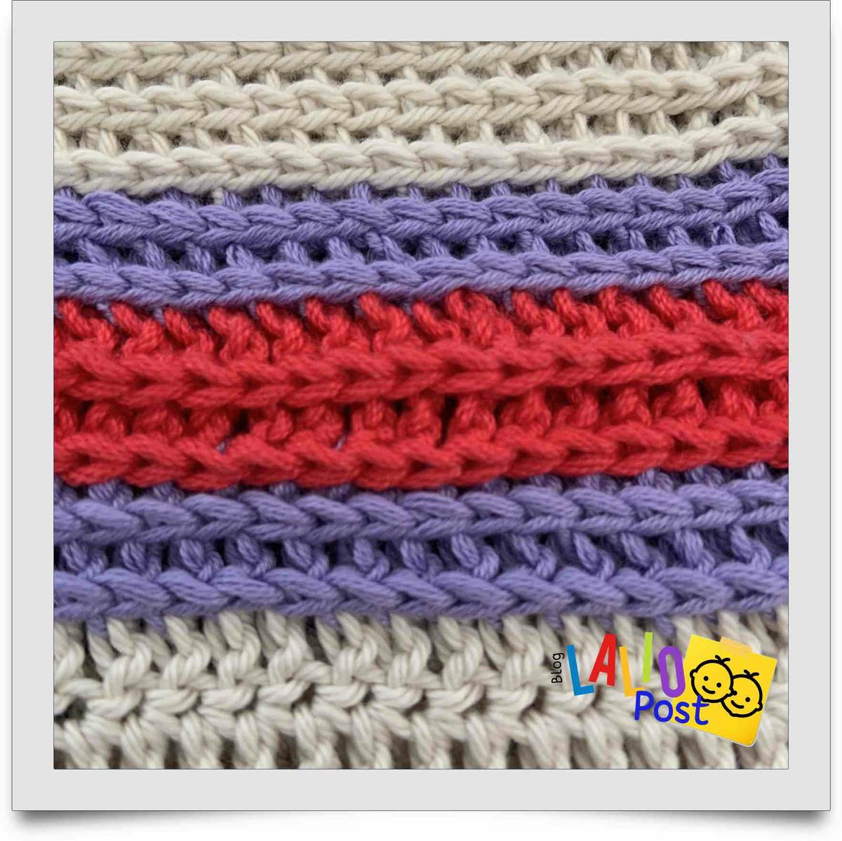 Punto Acanalado a crochet