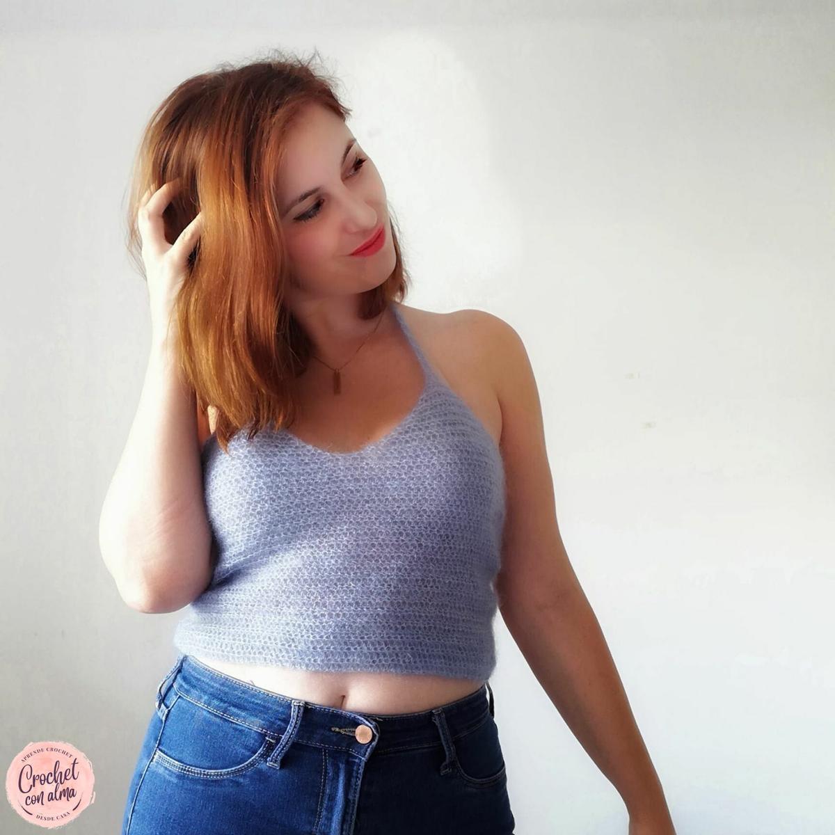 top a crochet paso a paso