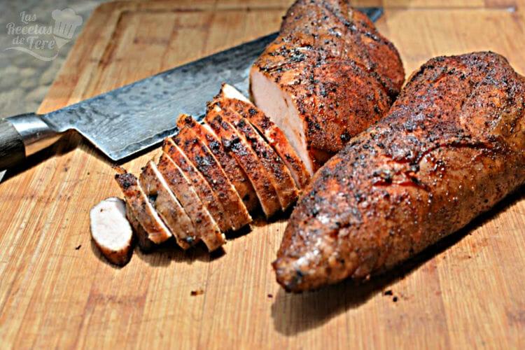 Cómo hacer los más ricos solomillos de pavo ahumados al toque picantito de pimienta de cayena y pimentón