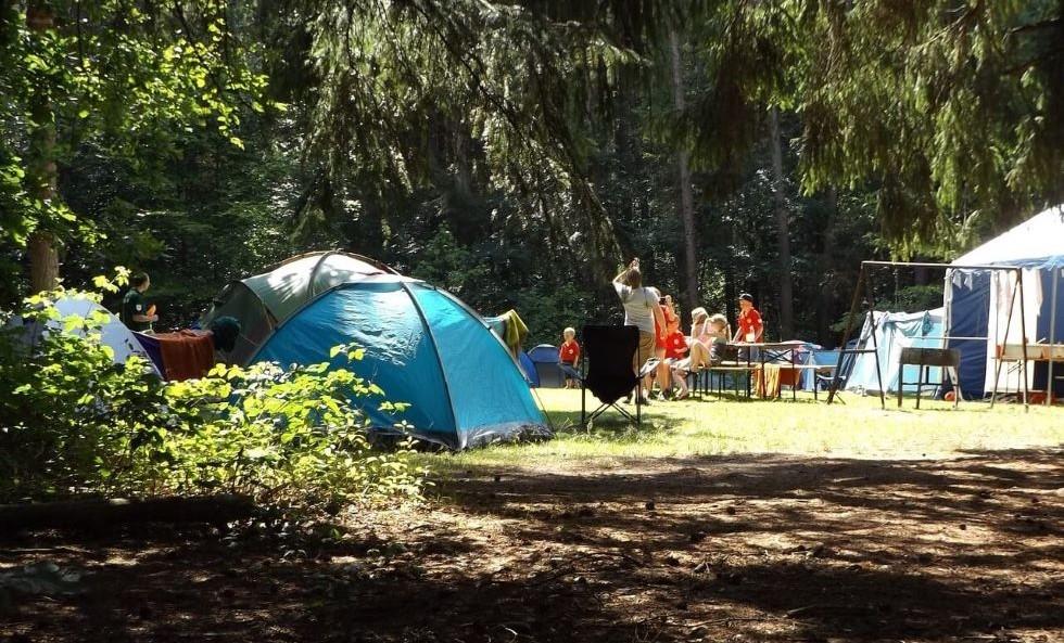 Actividades en un campamento