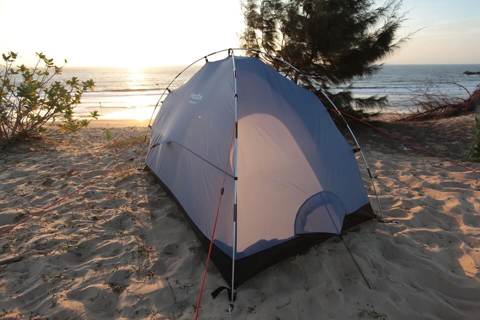 Playas para acampar en México