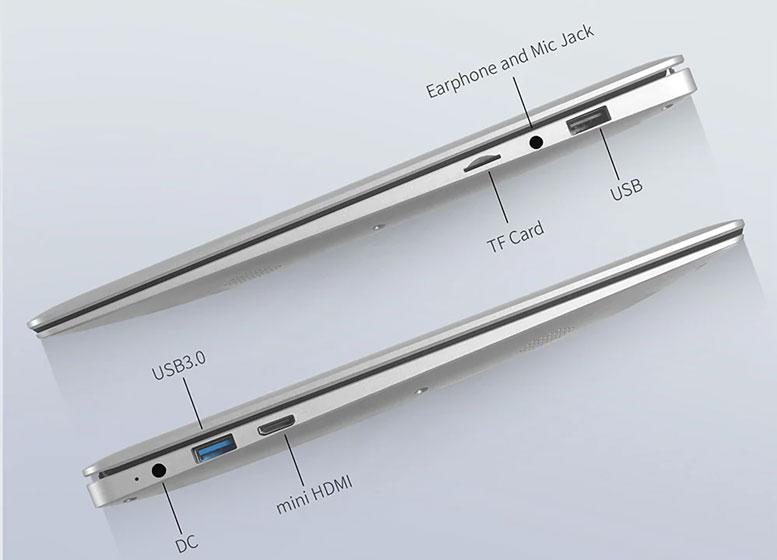 Jumper EZbook S5 - Puertos