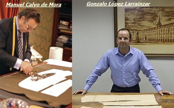 sastrerías de manuel calvo de mora y gonzalo lópez larrainzar 