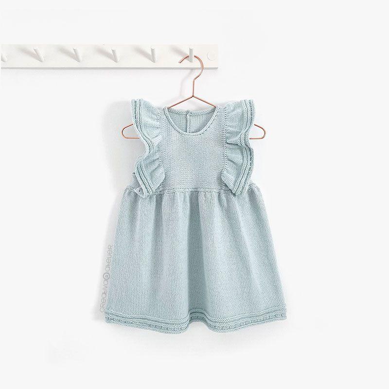 Cómo tejer el Vestido de Punto SEASIDE - Patrón y Tutorial -