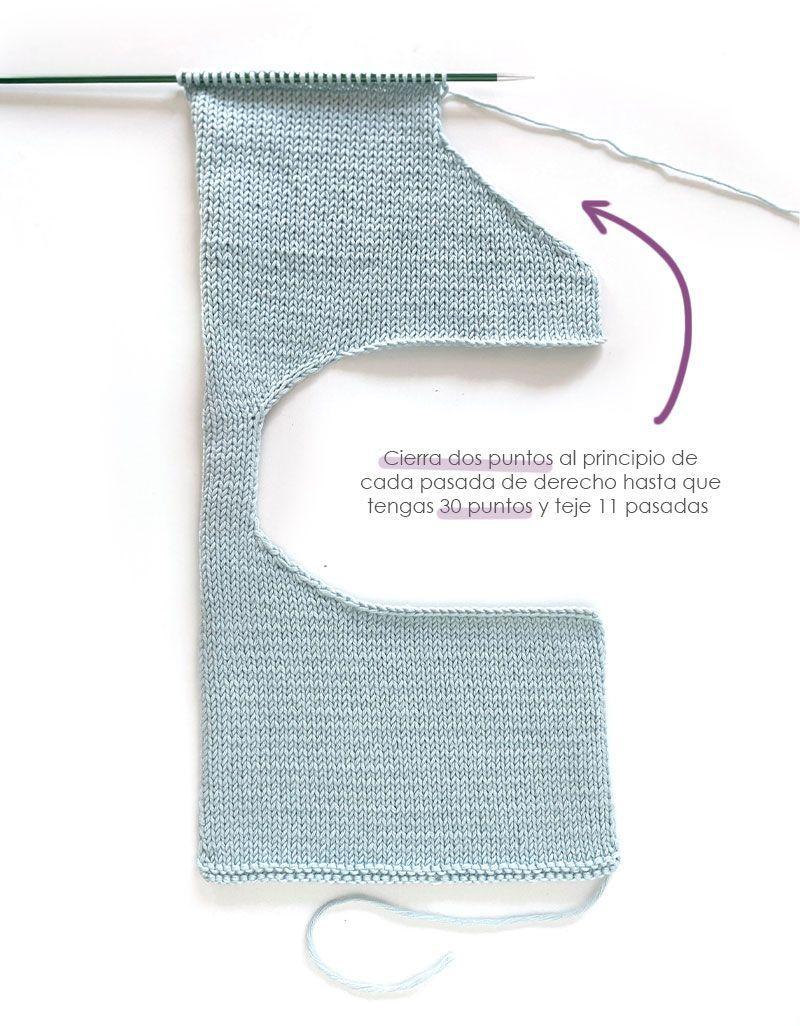 Cómo tejer el vestido de punto para niña y bebé SEASIDE - Patrón y Tuorial Paso a Paso- Teje el cuerpo del vestido