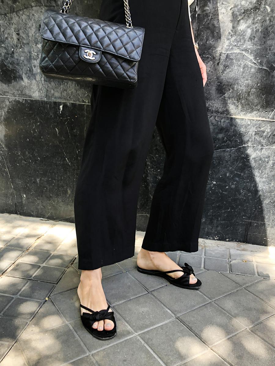 Trini | Deitas blouse Theyskens Theory pants