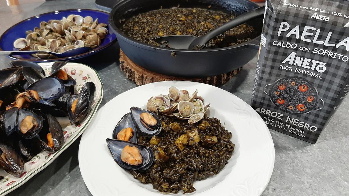 arroz negro aneto