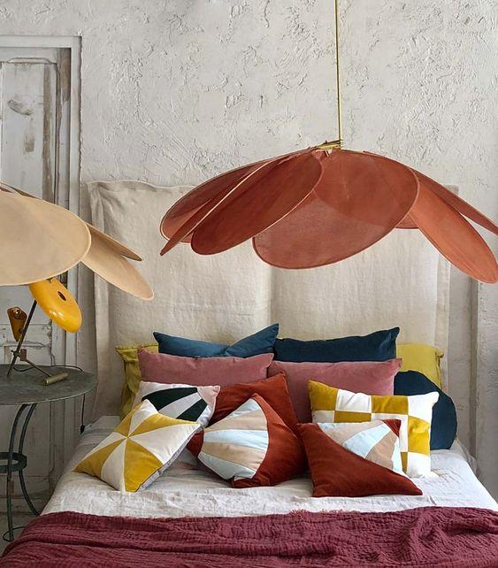 Objeto_decorativo_Lámpara_pétalos_decoración_inspiración_dormitorio-11