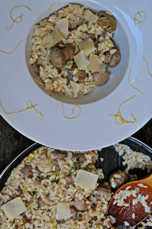 04 Risotto De Champiñones