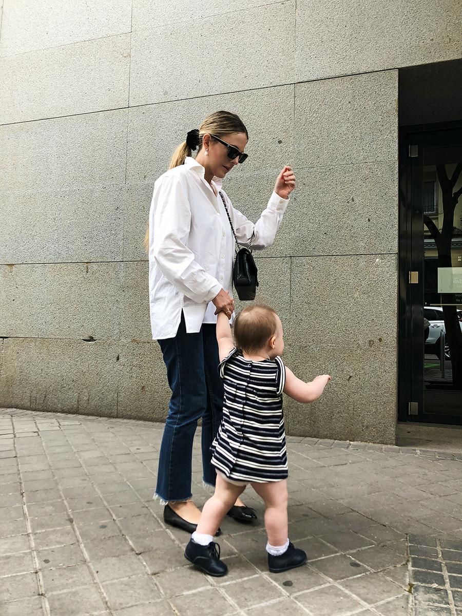 Trini | Levis jeans The Row shirt