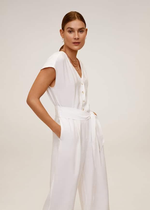 Vestido económico para bautizo y comunión - Mango