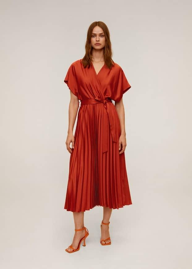 Vestido económico para bautizo y comunión - Mango