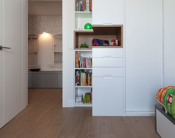 decoralinks | armario con estanterias - habitacion infantil