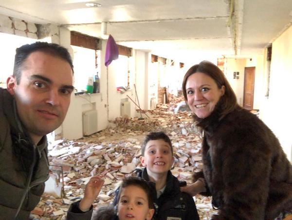 decoralinks | familia propietaria del atico en plena reforma