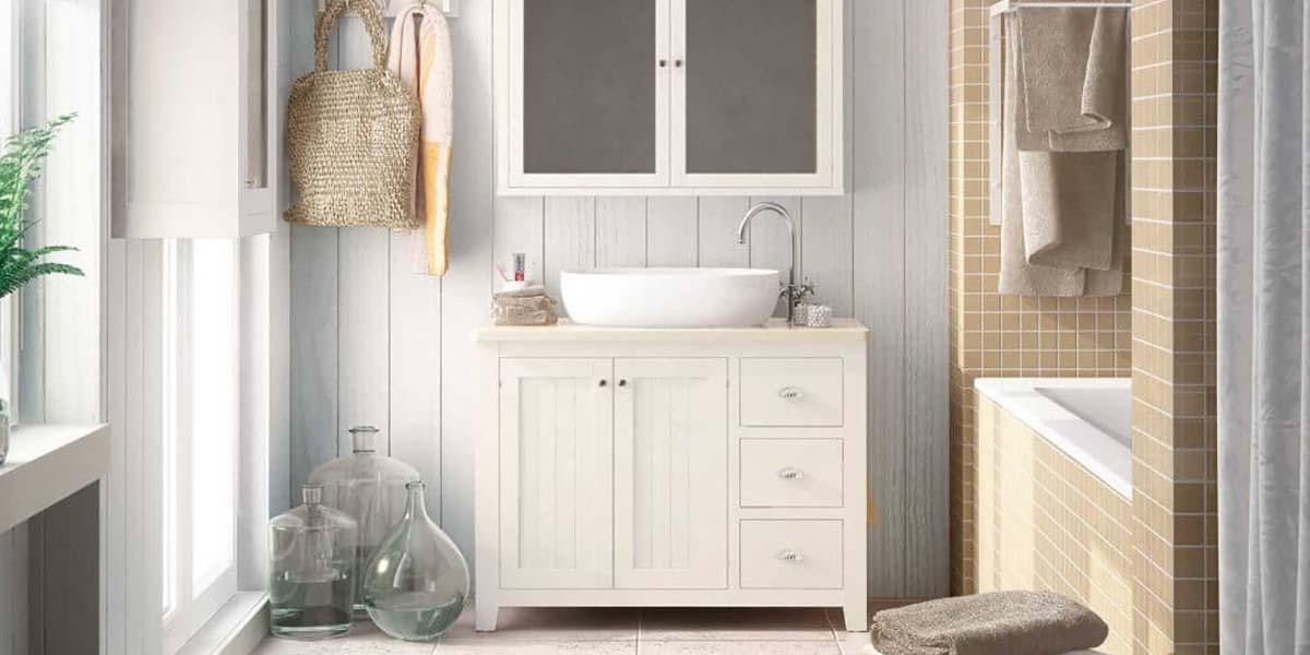 Mueble blanco vintage