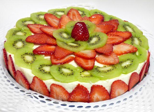 tarta de queso fría