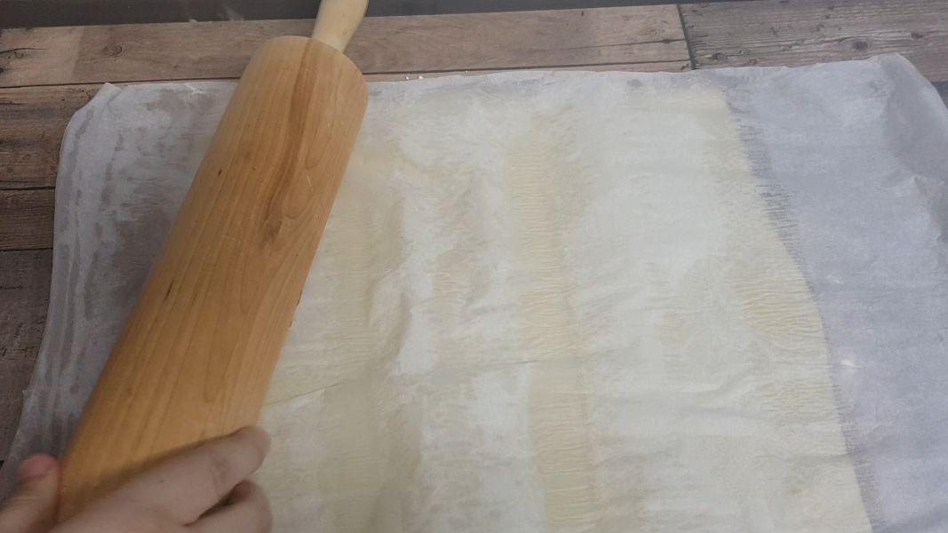 Rosas de hojaldre, canela y manzana