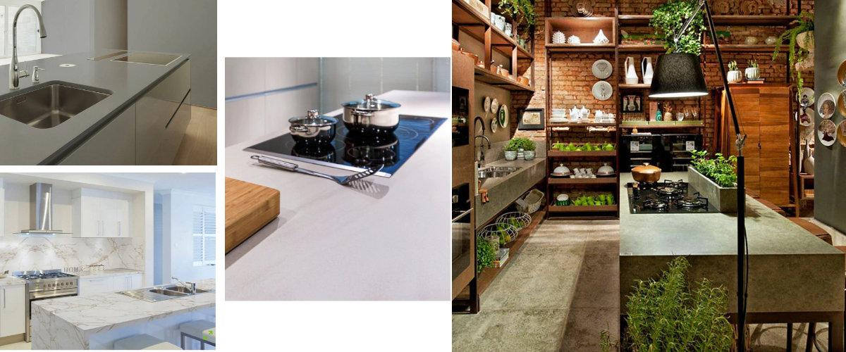 Encimeras de cocina porcelánicas