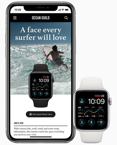 Novedades del WatchOS 7 - Compartir esferas