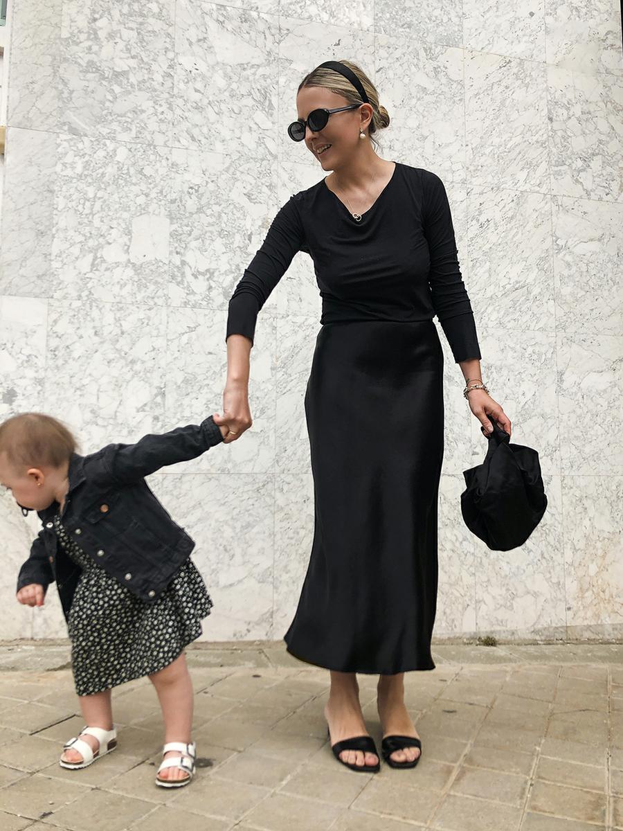 Trini | Max Mara skirt The Row shoes