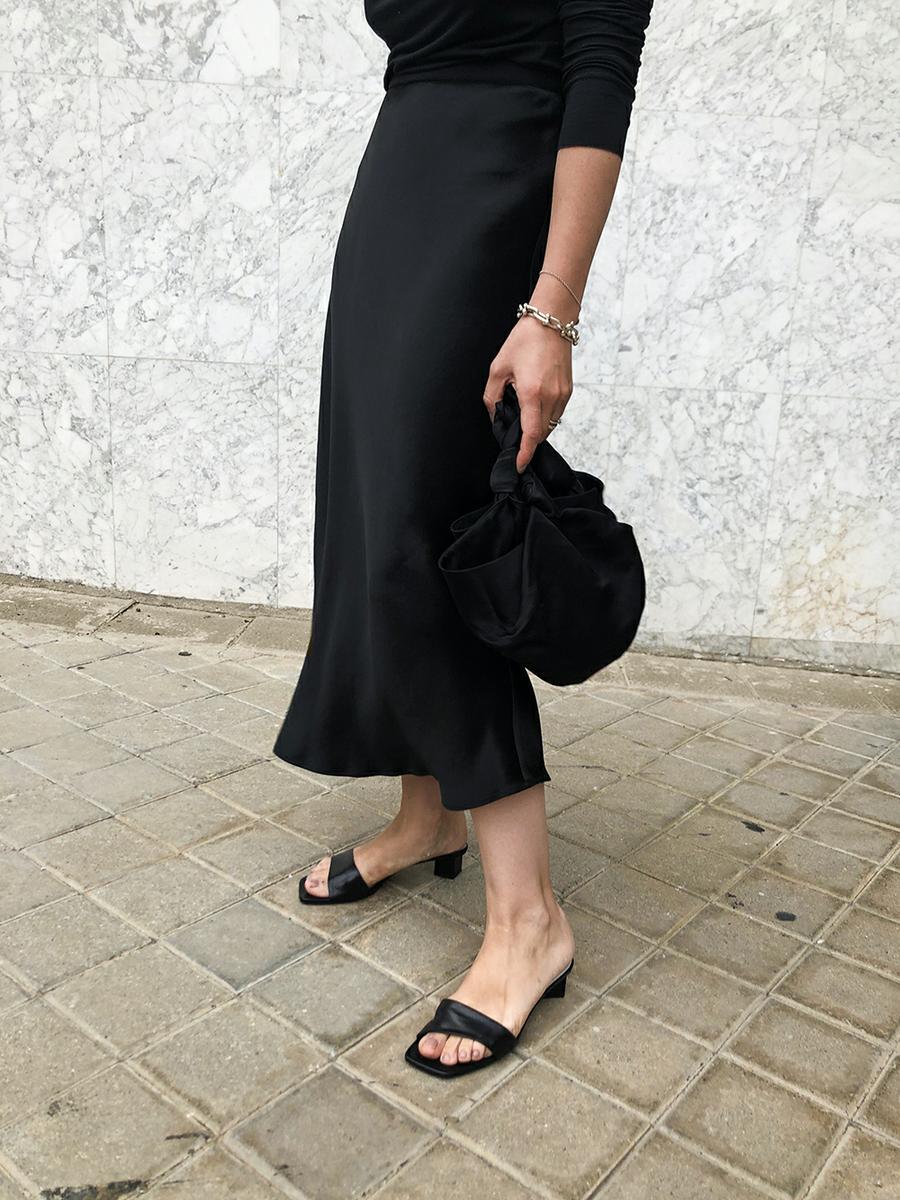 Trini | Max Mara skirt The Row shoes